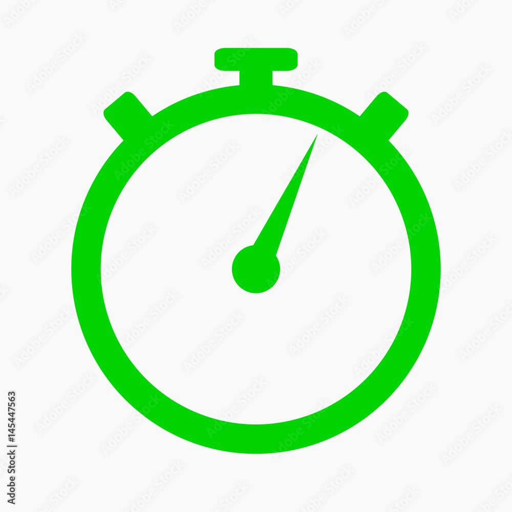 Poster stopwatch web icon vector illustration design.