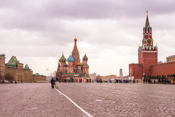 Obraz premium Red square in Moscow