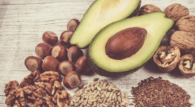 Sources of omega 3 fatty acids contained in the food.