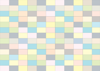 pattern with soft color and rectangles