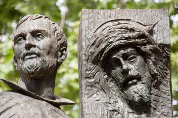 Estatua del escultor Juan de Mesa autor de la imagen del Gran Poder de Sevilla