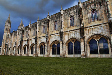 Fototapeta premium Jeronimo monastery in lisbon, portugal . unesco world heritage site