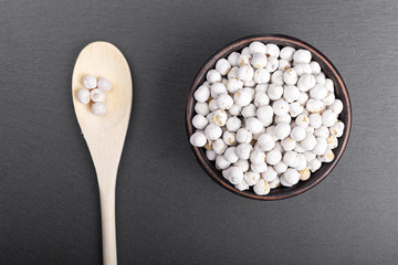 chickpeas in a bowl