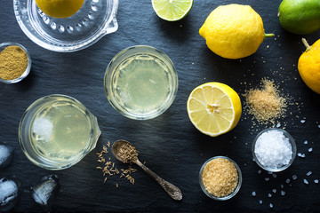 Nimbu Pani Indian lemonade.