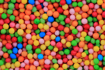 Fototapeta na wymiar sweet color spheres