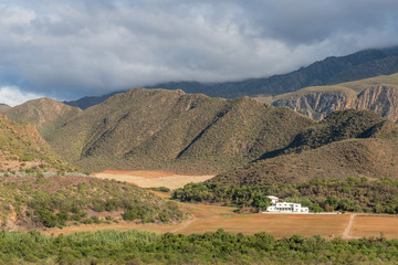 Early morning at the Matjiesvlei Valley in the Swartberg