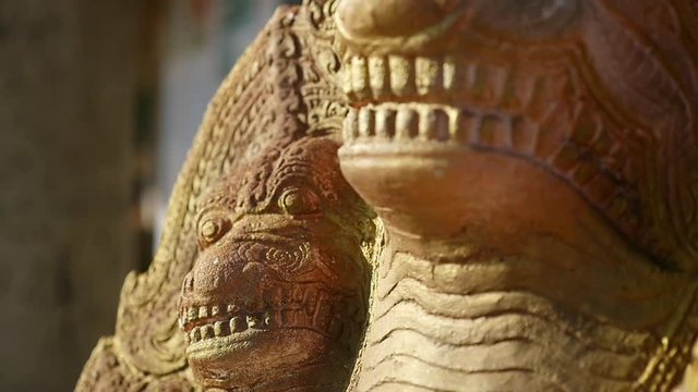 Naga Statue Big Buddha Phuket Thailand