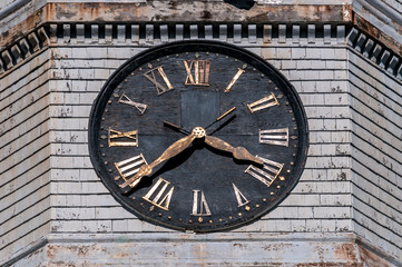 Fototapeta na wymiar Old Church Clock