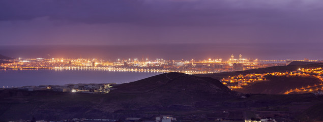 Las Palmas de Gran Canaria panorama