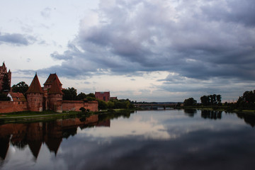  Malbork castle in Poland.