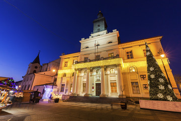Lublin City Hall - obrazy, fototapety, plakaty