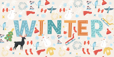 Winter Wonderland inscription.