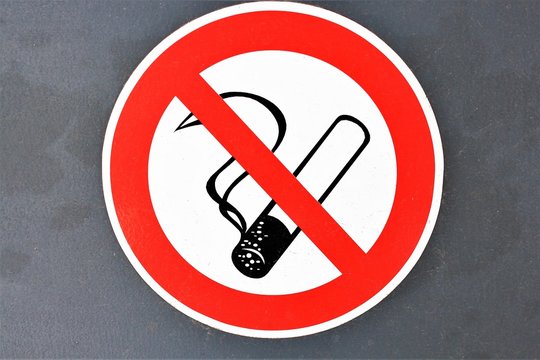 An image of a no smoking sign