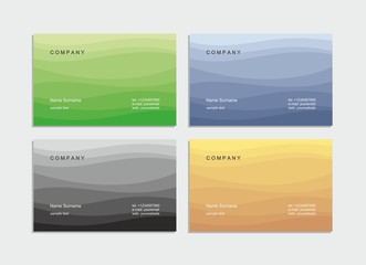 Business card, corporate identity.