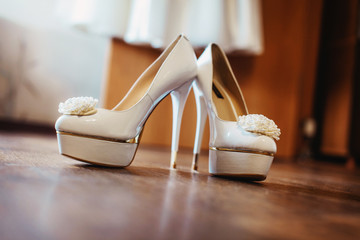 white shoes wedding