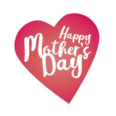 Happy mother s day. Vector.Can be used to design postcards.