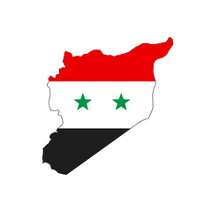 Syria Flag Illustration
