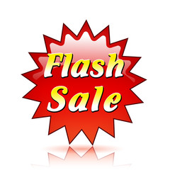 flash sale red star icon