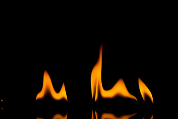Fire flames background