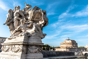 Ponte Vittorio Emanuele II, Castel Sant Angelo