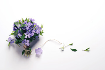 Bouquet on a light background