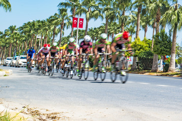 Fototapeta premium Bicycle race