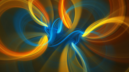 Abstract fractal illustration for creative design