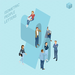 Isometric numbers with people