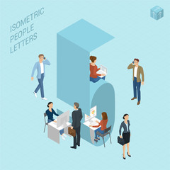 Isometric numbers with people
