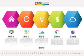Infographics design template