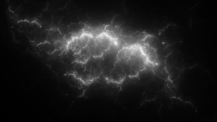 Abstract fractal illustration looks like galaxies
