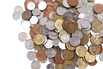 czech coins texture