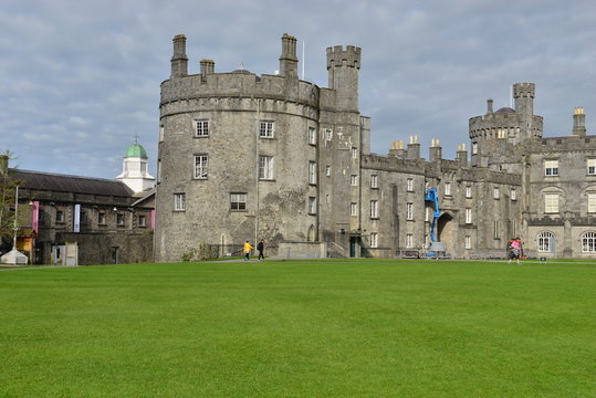 Kilkenny Castle in Ireland in Springtime
