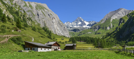OSTTIROL - GROSSGLOCKNER - Blick vom Lucknerhaus