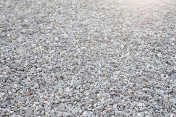 Stone in construction site have sunlight