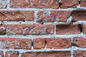 Fototapeta premium Background brickwork red bric