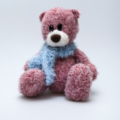 Bear toy knitted
