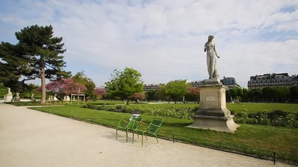 Statue in the Tuileries Garden