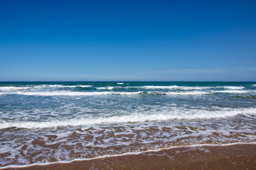 The coast of Spain in the south of the Costa Blanca
