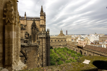 Fototapeta na wymiar Spanien - Andalusien - Sevilla - Catedral de Sevilla