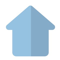 house icon over white background. vector illustration