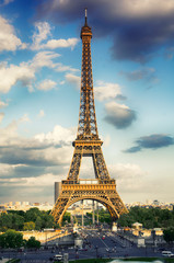 Fototapeta premium Eiffel Tower, Paris, France