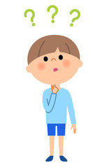 男の子 疑問を感じる
