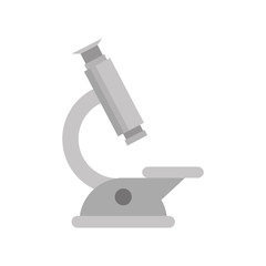 Microscope science tool icon vector illustration graphic design