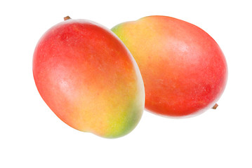 Mango isolated on white