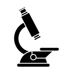Microscope science tool icon vector illustration graphic design