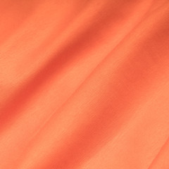 Knitted orange fabric