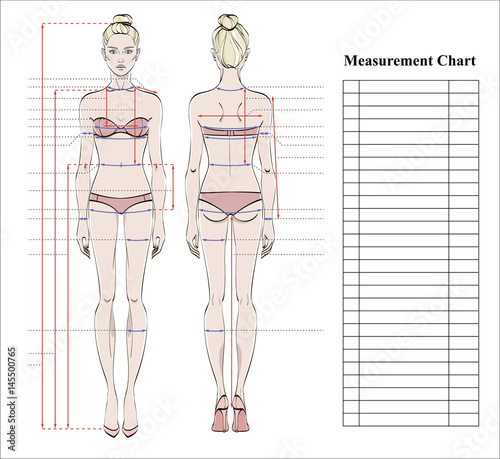 The Female Body Chart