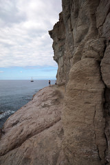 Steilk&uuml;ste bei Puerto de Mogan