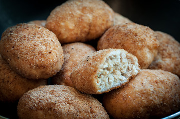 Homemade cutlets. Healthy food. chicken cutlets